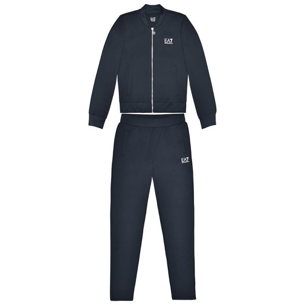 Αγόρι Αθλητική Φόρμα EA7 Boys Jersey Tracksuit - navy blue