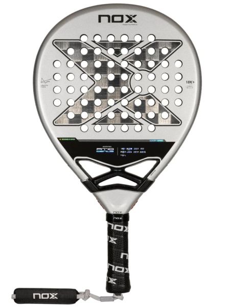 Padel racket NOX AT10 Luxury Genius 18K Alum 2024 by Agustín Tapia