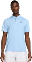 Men's Polo T-shirt Nike Court Advantage Dri-Fit Tennis - Blue