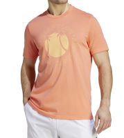 Muška majica Adidas Racquet Sun Graphic Tee - coral fusion Muška majica Adidas Racquet Sun Graphic Tee - coral fusion
