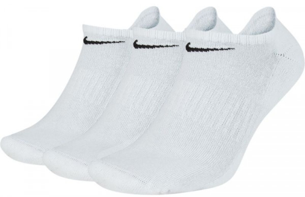 Tenisa zeķes Nike Everyday Cotton Cushioned No Show 3P - white/black
