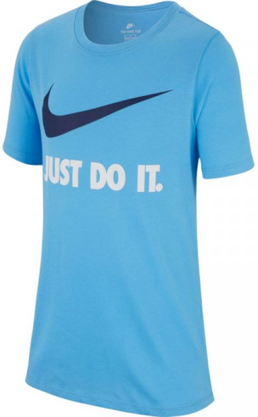  Nike Just Do It Swoosh Tee YTH - university blue