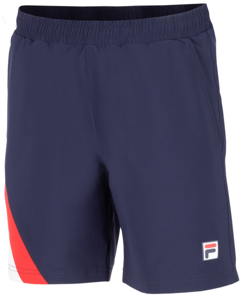 Shorts de tenis para hombre Fila US Open Amari Shorts - navy