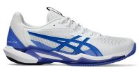 Vīriešiem tenisa apavi Asics Solution Speed FF 3 Clay - white/tuna blue