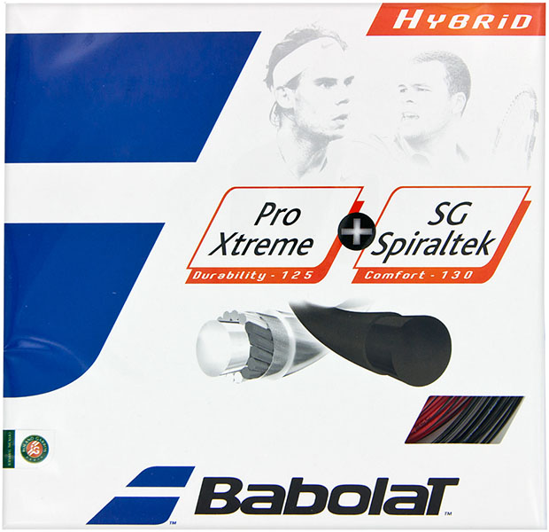 Babolat Pro Extreme SG Spiraltek 2x6 m black red