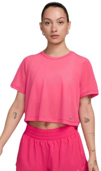 Dámské tričko Nike One Classic Dri-Fit Breath T-Shirt - Růžový