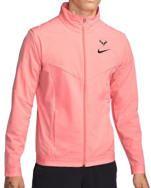 Ανδρικά Φούτερ Nike Court Dri-Fit Rafa Tennis Jacket - pink gaze/black