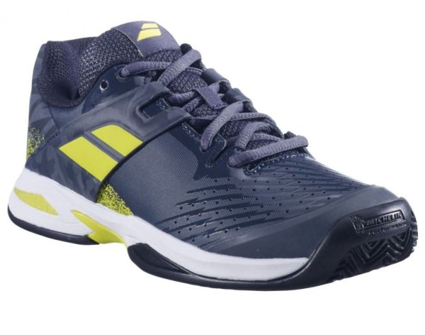 Juniorskie buty tenisowe Babolat Propulse Clay Junior Boy - grey/aero