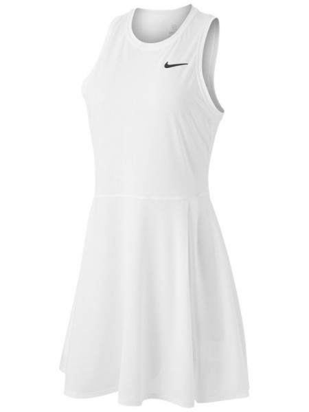 Naiste tennisekleit Nike Court Dri-Fit Advantage Dress W - white/black