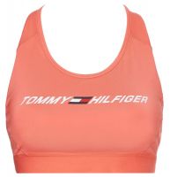 Chiloți Tommy Hilfiger Mid Intensity Graphic Racer Bra - crystal coral
