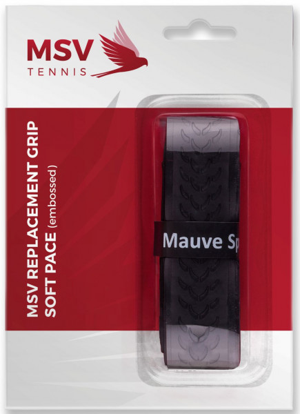 Tenisz markolat - csere MSV Soft Pace (Embossed) 1P - black