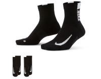 Skarpety tenisowe Nike Multiplier Ankle 2P - Czarny