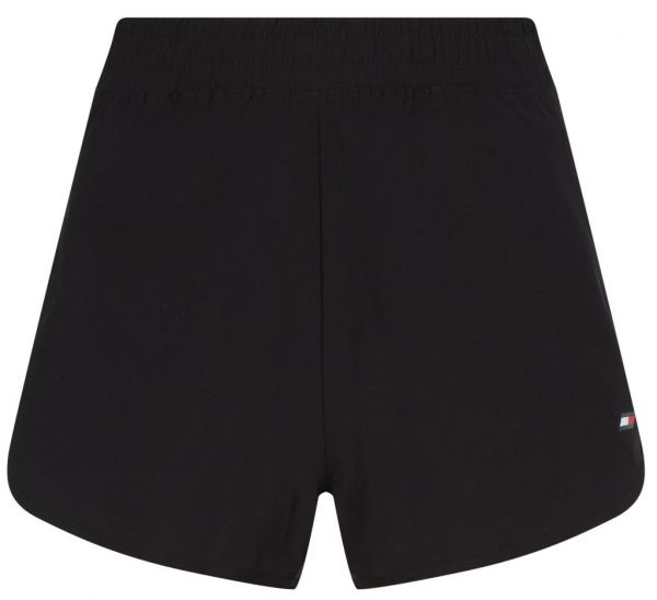 Dámské tenisové kraťasy Tommy Hilfiger Performance Stretch Woven Short - black