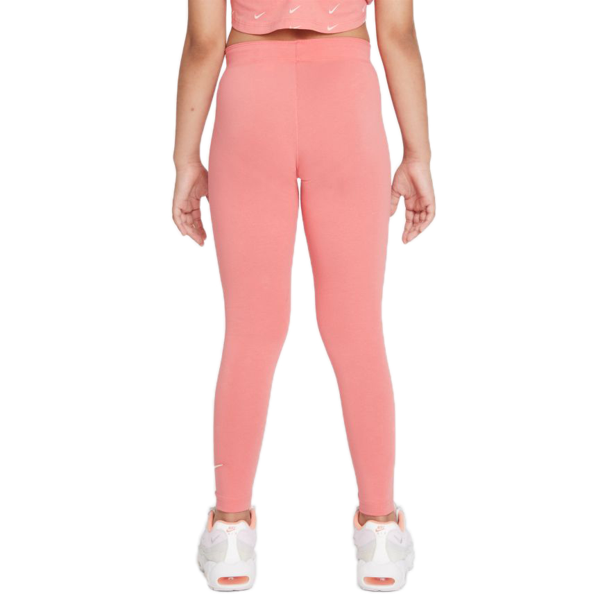 Girls' trousers Nike Sportswear Favorites Swoosh Legging G - pink  salt/cashmere