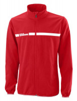 Férfi tenisz pulóver Wilson Team II Woven Jacket M - team red