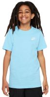 Αγόρι Μπλουζάκι Nike Kids NSW Tee Embedded Futura - Μπλε