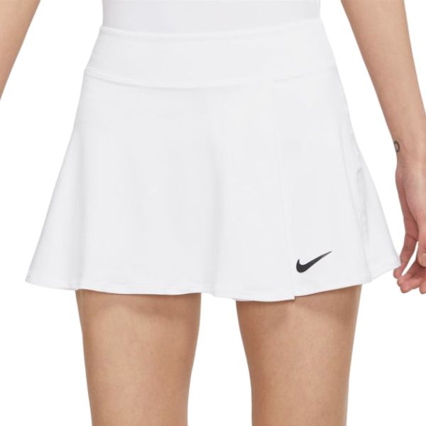 Dámská tenisová sukně Nike Court Dri-Fit Victory Flouncy Skirt Plus Line - white/white