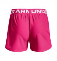 Dievčenské šortky Under Armour Girls' UA Play Up Shorts - electro pink/white Dievčenské šortky Under Armour Girls' UA Play Up Shorts - electro pink/white