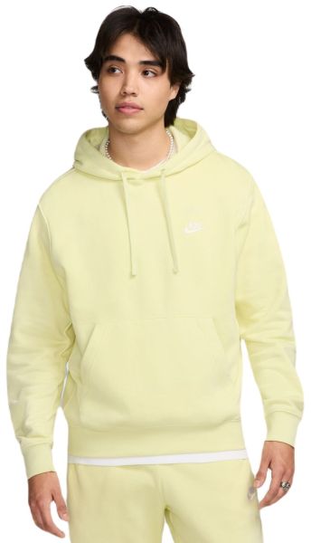 Sweat de tennis pour hommes Nike Sportswear Club Fleece Pullover - Vert