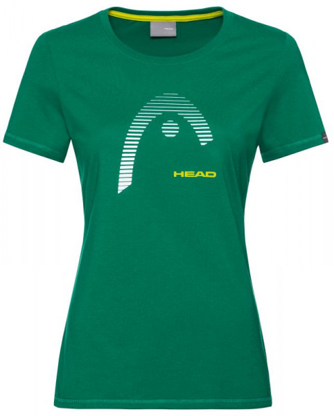 Női póló Head Club Lara T-Shirt - green