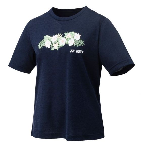 T-shirt pour femmes Yonex T-Shirt Ladies - navy blue
