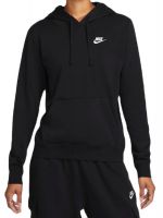 Dámske mikiny Nike Sportswear Club Fleece Pullover Hoodie - black/white