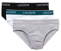 Boxer sportivi da uomo Lacoste Cotton Stretch Casual Briefs 3P - Multicolore