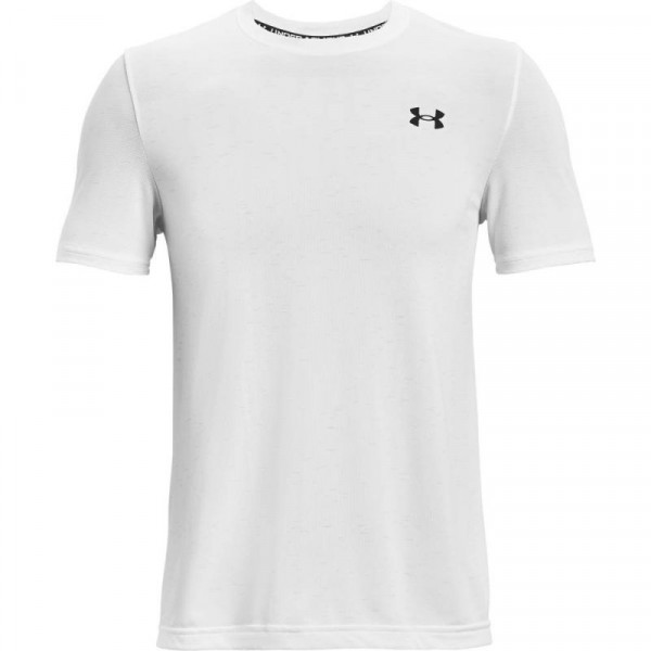 Men's T-shirt Under Armour Men's UA Seamless Short Sleeve - white