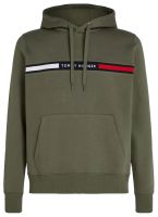 Felpa da tennis da uomo Tommy Hilfiger Chest Insert - Verde