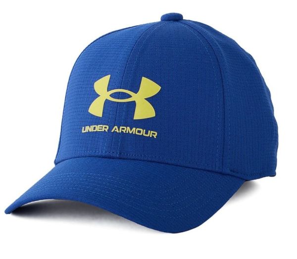 Tennisemüts Under Armour Boys Armourvent Stretch Cap - blue mirage/starfruit