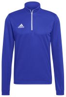 Herren Tennissweatshirt Adidas Entrada 22 Training Top - Blau