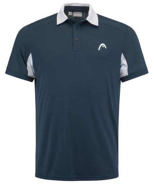 Męskie polo tenisowe Head Slice Polo Shirt - navy