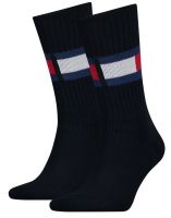 Ponožky Tommy Hilfiger Flag 1P - dark navy
