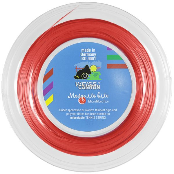 Tennis String Weiss Cannon Mosquito bite (200 m) - red