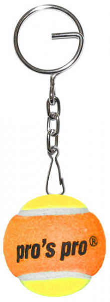 Kroužek na klíče Pro's Pro Tennis - yellow/orange