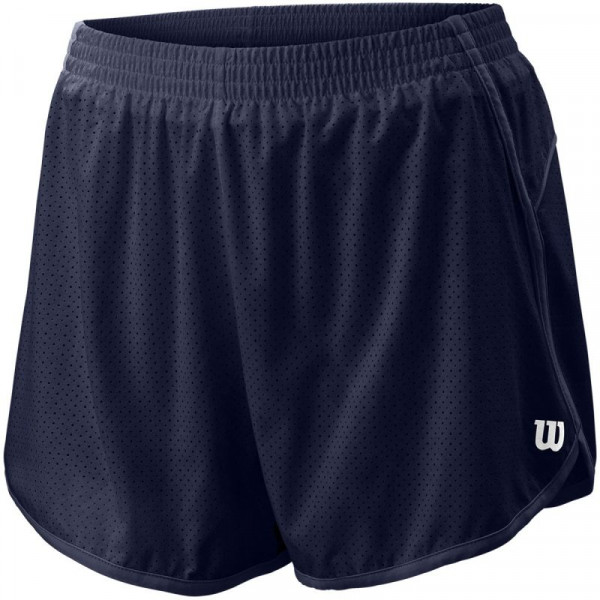 Shorts de tenis para mujer Wilson W Competition Woven 3.5 Short - peacoat
