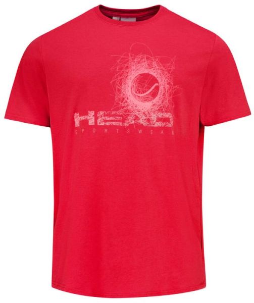 T-shirt da uomo Head Vision T-Shirt - red