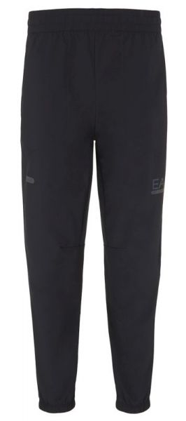 Pánské tenisové tepláky EA7 Man Jersey Trouser - black
