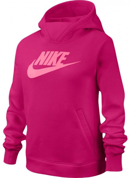  Nike Sportswear Pullover Hoodie - fireberry/sunset pulse