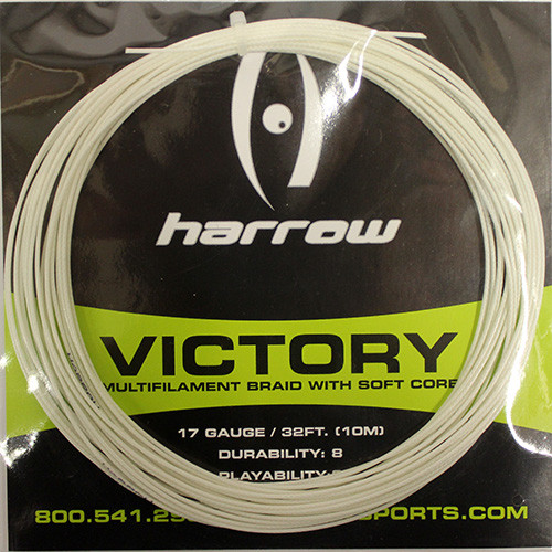 Squash húrok Harrow Victory 17G (10 m) - white