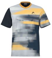 Men's T-shirt Head Topspin T-Shirt - navy/print vision