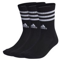 Calzini da tennis Adidas 3-Stripes Cushioned Crew Socks 3P - black/white