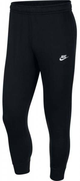 Pánské tenisové tepláky Nike Sportswear Club Fleece M - black/black/white