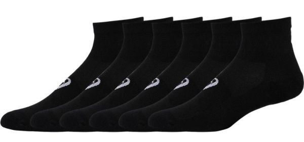Calcetines de tenis  Asics Multi-Sport Cushioned Quarter Sock 6P - performance black