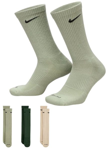 Tennissocken Nike Everyday Plus Cushioned Training Crew 3P - Mehrfarbig