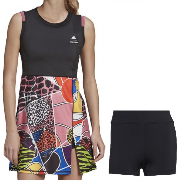  Adidas Tennis Rich Mnisi Primeknit Dress - black