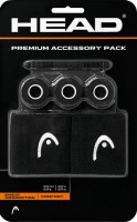 Frotka tenisowa Head New Premium Accesory Pack 3P - Czarny