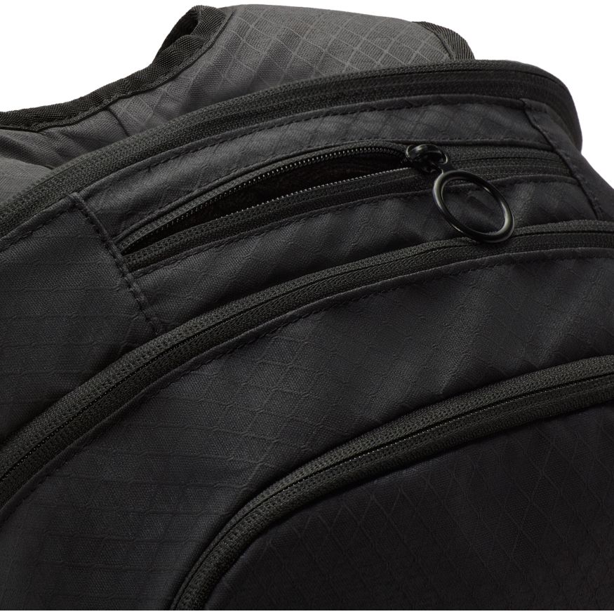 Tennis Backpack Nike Brasilia Winterized Graphic Training Backpack -  black/black/metalic silver, Tennis Zone