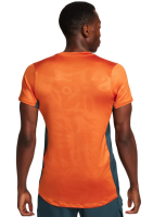 Teniso marškinėliai vyrams Nike Court Dri-Fit Advantage Printed Tennis Top - campfire orange/deep jungle/white Teniso marškinėliai vyrams Nike Court Dri-Fit Advantage Printed Tennis Top - campfire orange/deep jungle/white