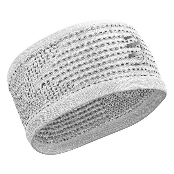 Ropa compresiva Compressport Headband On/Off V3.0 - white